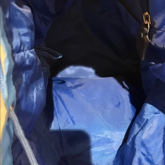 Ralph Lauren Polo Jeans Light Blue Drawstring Sling Pack - Picture 8 of 9